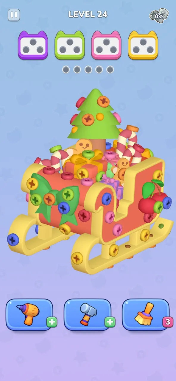 Christmas Bolt: Pin Match 3D | Games | XWorld