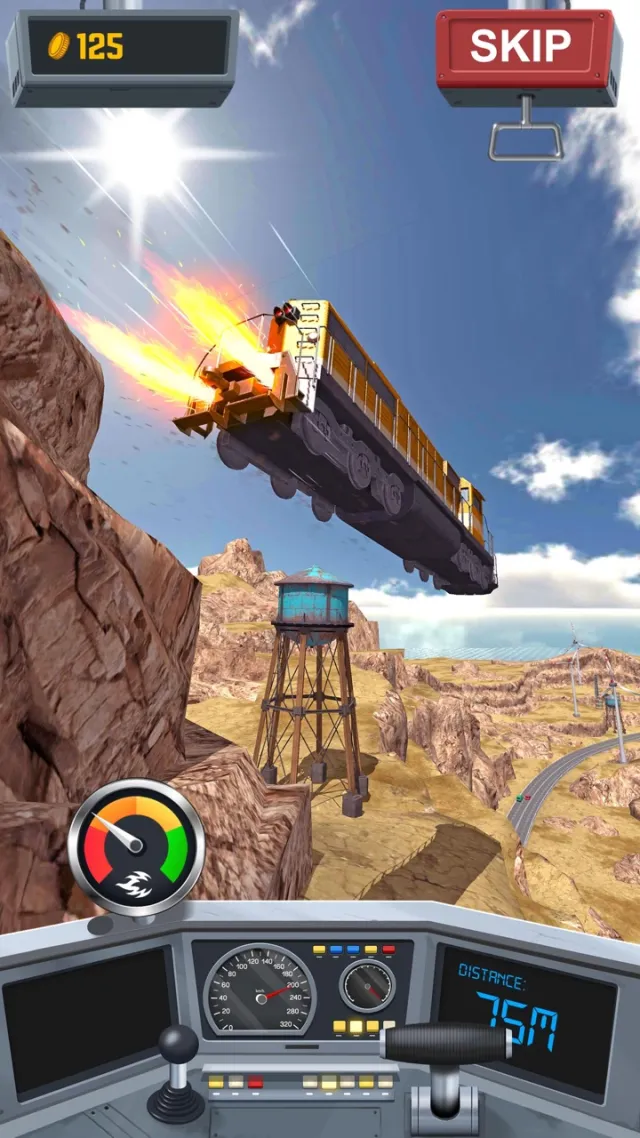 Train Ramp Jumping | Игры | XWorld