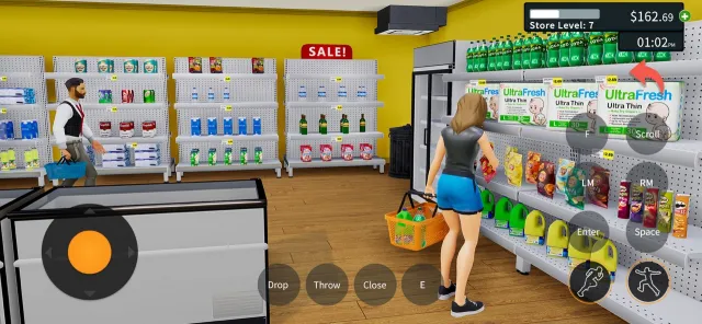 Supermarket Store Game 3D | Permainan | XWorld