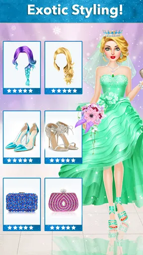 Ice Princess Wedding Dress Up | Games | XWorld