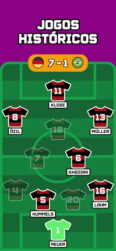 Adivinhe a Escalação | Futebol | Jogos | XWorld