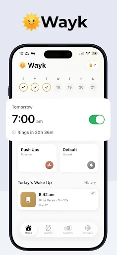 Wayk - Alarm Clock to Wake Up | Games | XWorld Wayk - Alarm Clock to Wake Up | Games | XWorld