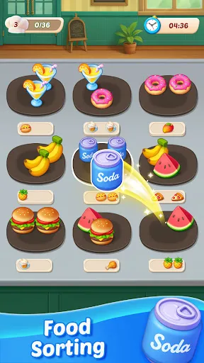 Food Sort: Puzzle Game | Permainan | XWorld