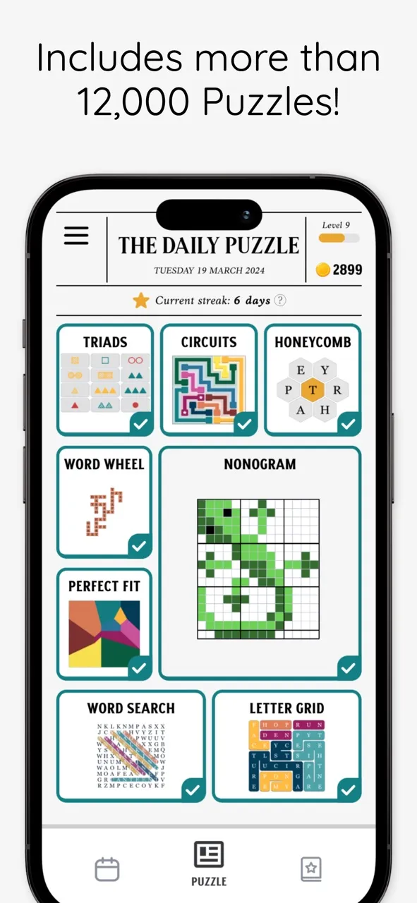 The Daily Puzzle | Permainan | XWorld