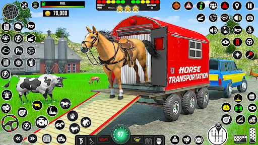 Wild Animals Transport Truck | juego | XWorld