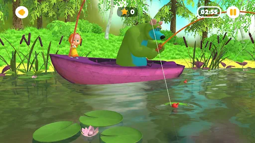 Masha y el Oso Colorear en 3D | juego | XWorld