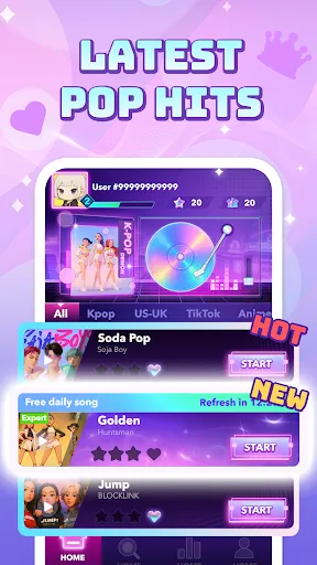 Pop Piano: Trò Chơi Kpop | Games | XWorld