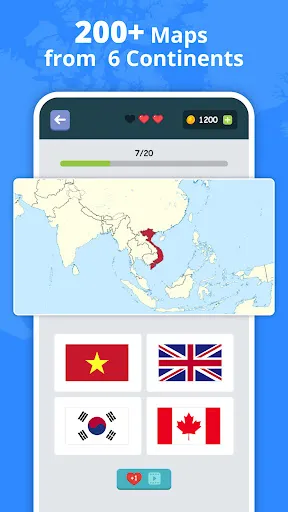 Flags of Countries: Quiz Game | 游戏 | XWorld