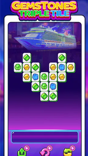 Gemstones Triple Tile | Permainan | XWorld