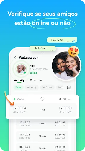 WeLastseen:Chat App Rastreador | Jogos | XWorld