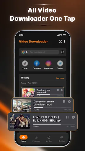 Video Downloader: Easy Save | Permainan | XWorld