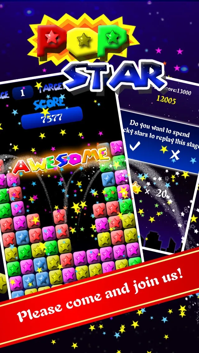PopStar!-stars crush | Permainan | XWorld