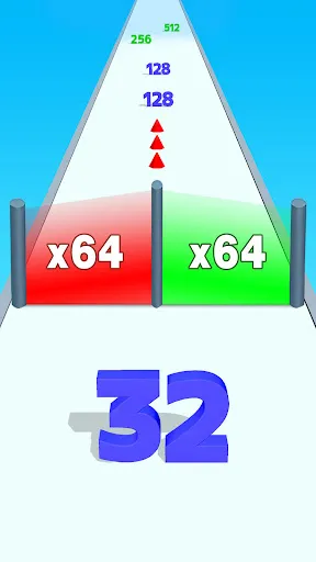 Numbers Run Merge Challenge | Games | XWorld