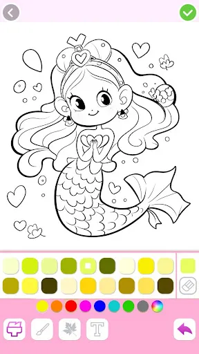 Mermaid Coloring:Mermaid games | Games | XWorld Mermaid Coloring:Mermaid games | Games | XWorld