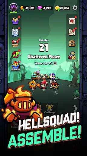 Hellsquad Rrrush! | Permainan | XWorld