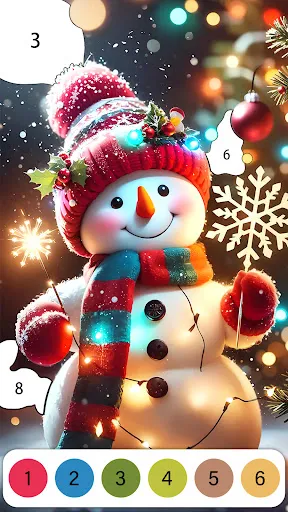 Warm Winter Coloring Game | Permainan | XWorld