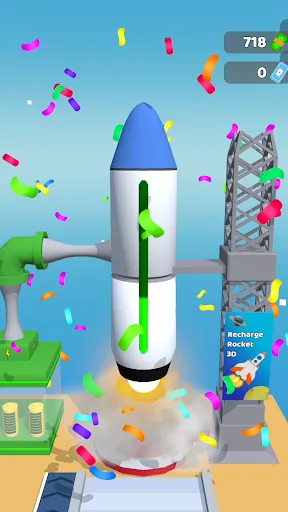 Recharge Rocket 3D | Games | XWorld