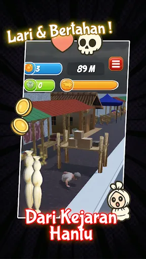 Bamin dikejar setan | Permainan | XWorld