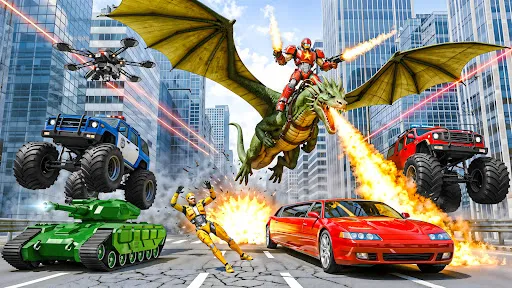 Mech Robot Transform Robot Car | Permainan | XWorld