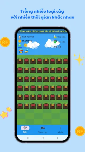 Rich Farmer: Trồng Cây Ra Tiền | Games | XWorld