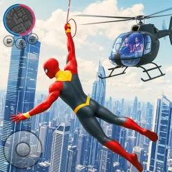 XWorld | Spider Hero Flying City Rescue