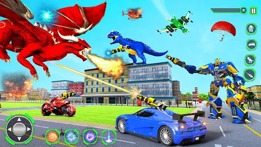 Dino Car Robot: Robot Games | Игры | XWorld