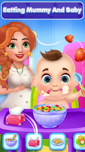 Mom newborn babysitter care | 游戏 | XWorld