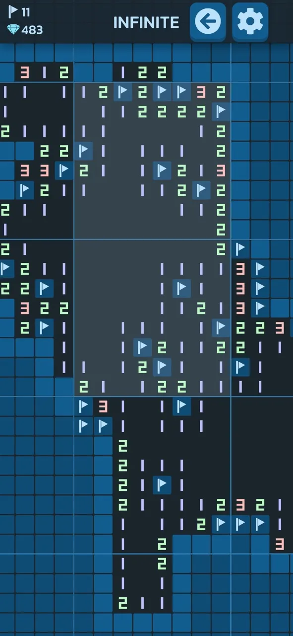 Infinite Minesweeper | 游戏 | XWorld