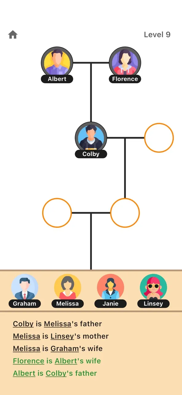 Family Tree - Logic Game | juego | XWorld
