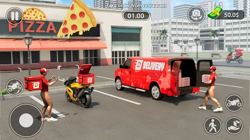 Urban Food Delivery Game | Permainan | XWorld