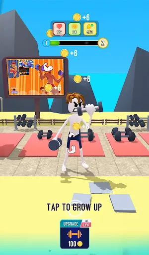 Gym Workout Clicker: Muscle Up | 游戏 | XWorld