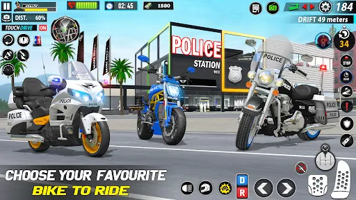 Police Moto Bike Crime Chase | juego | XWorld