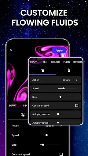 Magic Fluid: 4D Live Wallpaper | Игры | XWorld