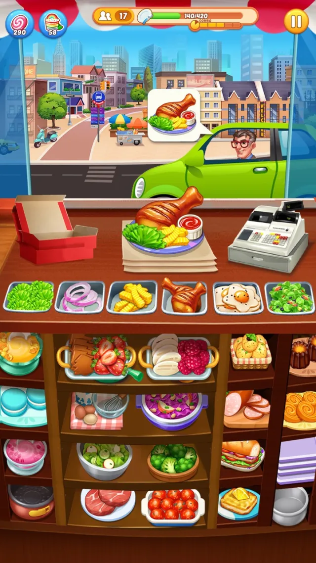 Crazy Chef Cooking Game | เกม | XWorld