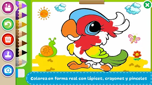 Colorear y Pintar para Niños | juego | XWorld