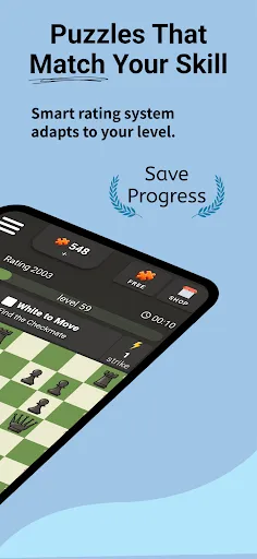 Brilliant Chess: Chess Puzzles | Permainan | XWorld
