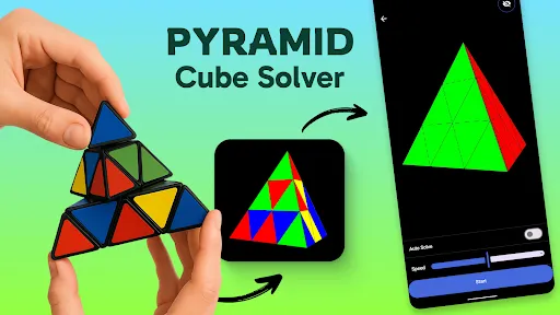Pyramid Cube Solver | Permainan | XWorld