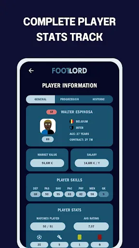 FootLord - Football Manager | 游戏 | XWorld