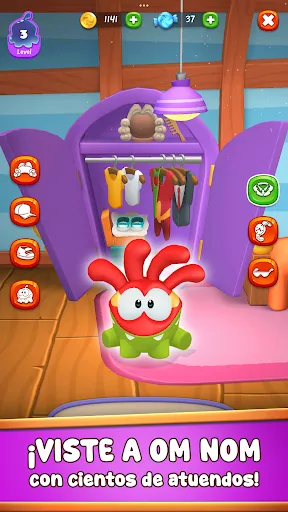 Mi Mascota Virtual Om Nom | juego | XWorld Mi Mascota Virtual Om Nom | juego | XWorld