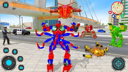 Spider Robot : Car Robot Games | Permainan | XWorld