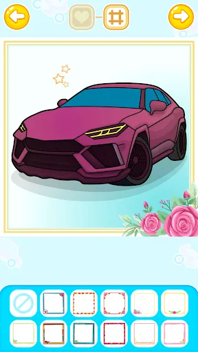 Car Coloring Games: Paint-Draw | Jogos | XWorld