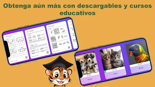 "Tiger eAcademy" para niños | juego | XWorld