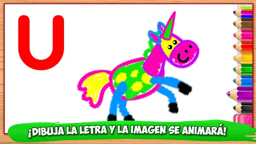 Juegos ABC Pintar niños letras | juego | XWorld