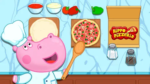 Pizzero. Cocina para niños | juego | XWorld