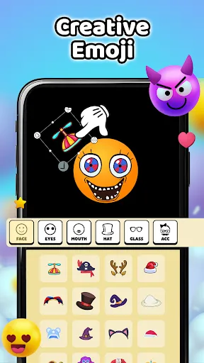 Emoji Maker: Fun DIY Sticker | Игры | XWorld