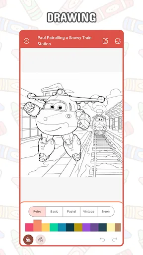 Super Wings Coloring Game | Permainan | XWorld Super Wings Coloring Game | Permainan | XWorld