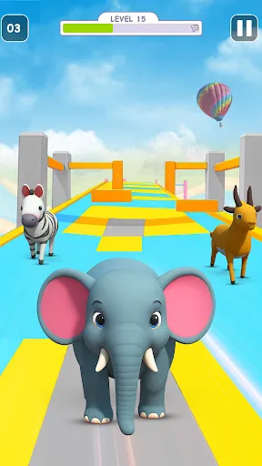 Skyzoo Animal Running Games 3D | Permainan | XWorld