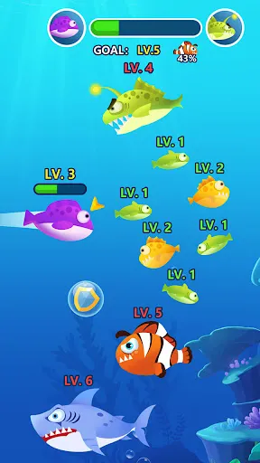 Ocean Domination - Fish.IO | juego | XWorld