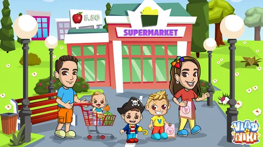 Vlad & Nikita Supermercado | juego | XWorld