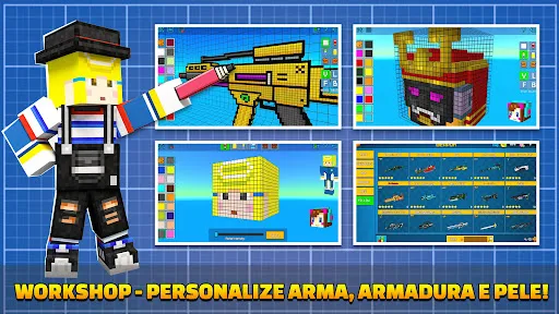 Cops N Robbers:Pixel Craft Gun | Jogos | XWorld